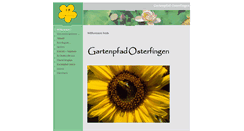 Desktop Screenshot of gartenpfad.osterfingen.ch