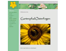 Tablet Screenshot of gartenpfad.osterfingen.ch